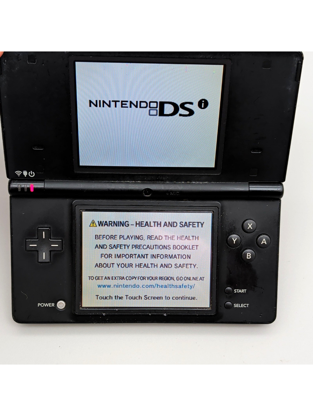 Nintendo DSi Black Handheld *Missing Battery Cover and charger*